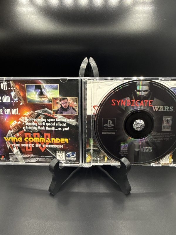 Syndicate Wars, Complete w/ Manual, Black Label (Sony PlayStation 1, PS1, 1997)