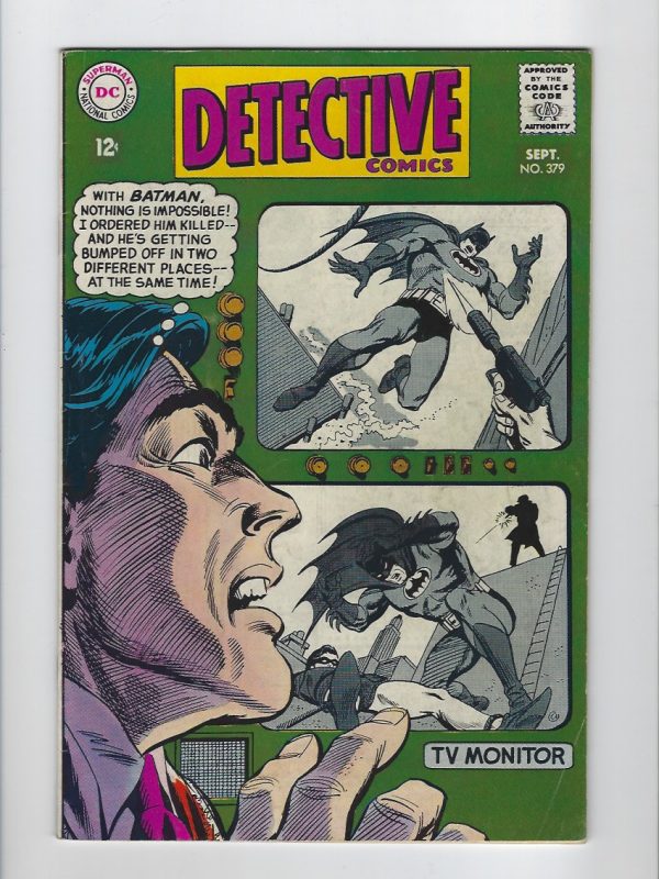 Detective Comics #379 (1968) Silver Age Batman FN 6.0