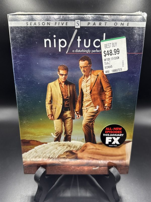 Nip Tuck Season Five, Part One DVD Set (WB, 2008) Dylan Walsh, John Hensley NEW