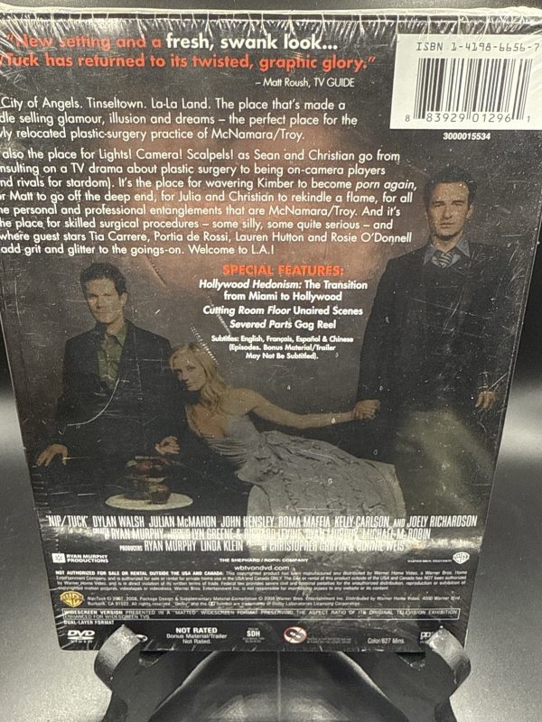 Nip Tuck Season Five, Part One DVD Set (WB, 2008) Dylan Walsh, John Hensley NEW