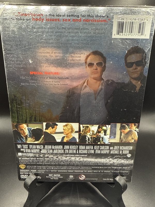 NEW SEALED Nip/Tuck: Season 5 Part 2 DVD Ryan Murphy 2009 Néw Factory Sealed
