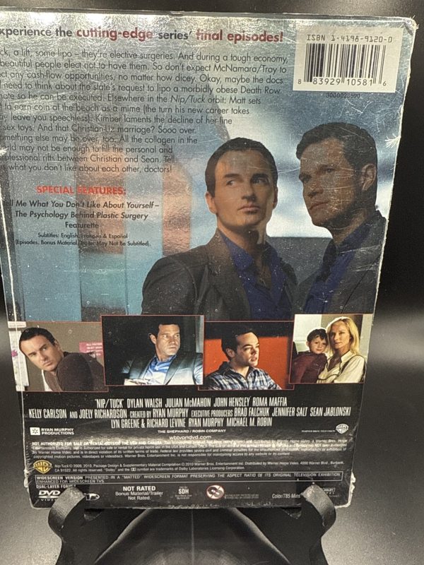 Nip Tuck The Sixth and Final Season (DVD, 2010, 5-Disc Set) New Sealed
