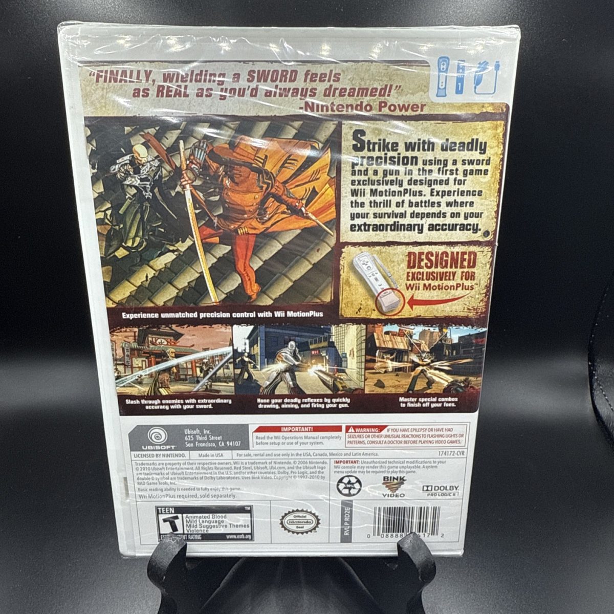 Red Steel 2 (Nintendo Wii) BRAND NEW Factory Sealed - NTSC Ships Fast