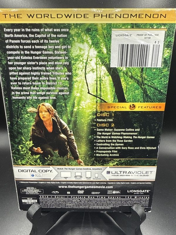 The Hunger Games (DVD/Digital, 2012, 2-Disc Set) NEW Sealed