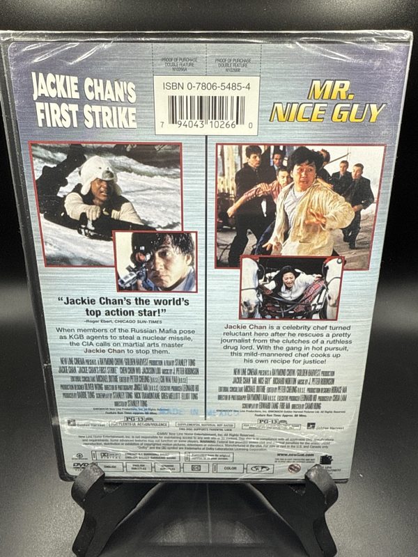 First Strike & Mr Nice Guy (DVD) Jackie Chan NRFP Brand New Sealed