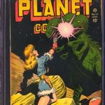 PLANET COMICS #47 - CGC 6.0 - OWP - FN - LILY RENEE - DECAPITATION FICTION HOUSE
