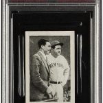 1932 Bulgaria Sport Max Schmeling & Babe Ruth #256 PSA VG-EX 4