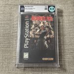 Resident Evil PS1 Sony PlayStation Long Box CIB WATA 8.0 (USA early 1st Print)