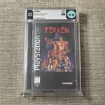 Tekken 1 Sony PlayStation 1 PS1 1995 Long Box CIB Complete WATA 9.0 MINT