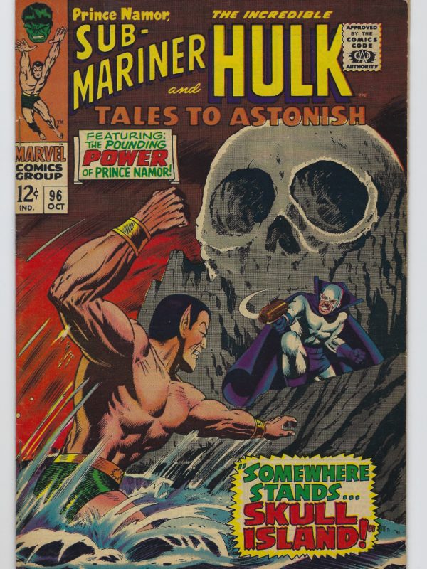 Tales To Astonish #96 High Grade Incredible Hulk Sub-Mariner