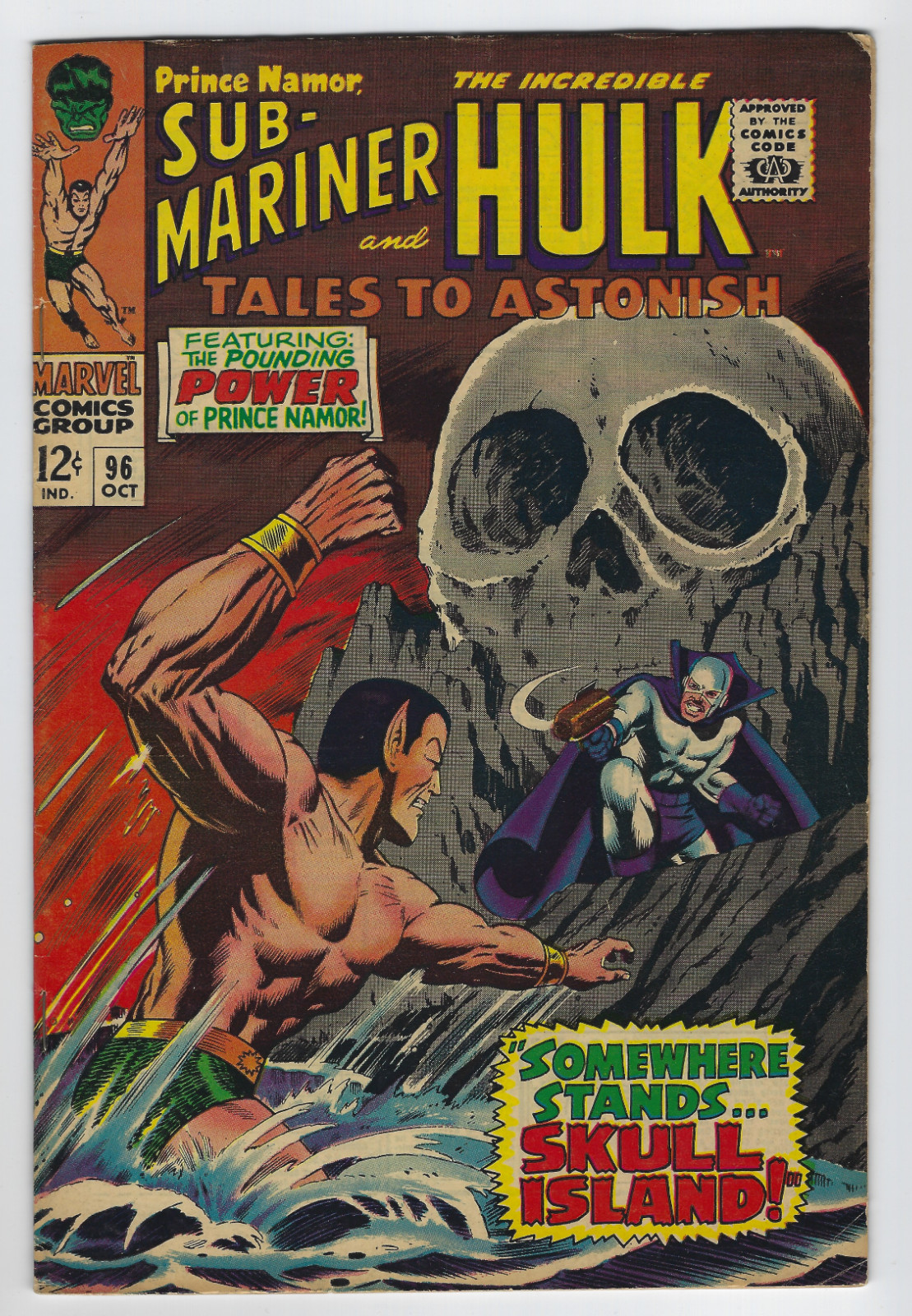 Tales To Astonish #96 High Grade Incredible Hulk Sub-Mariner