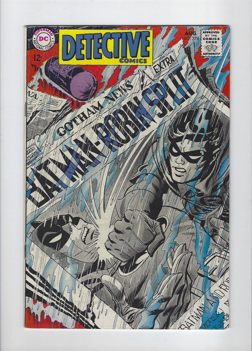 DC Comics Detective Comics #378 FN+ 1968 Batman Robin