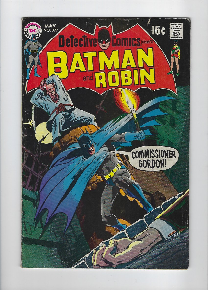 Detective Comics (1937) #399 Neal Adams Cover 1st App Arthur Reeves
