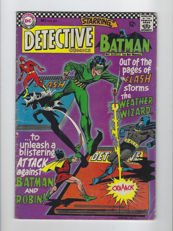 DC Comics 1966, Detective Comics #353 VG+ Batman
