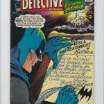 Detective Comics #366 1st App Doc Hastings 1967 DC Comics Vintage
