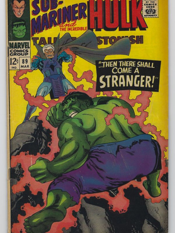 TALES TO ASTONISH #89 MARVEL 1967 FN+ CLASSIC SILVER AGE STAN LEE HULK STORY
