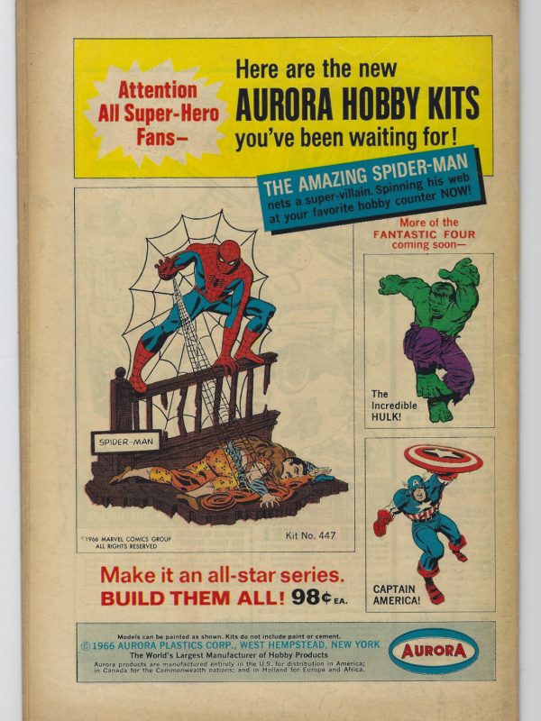 TALES TO ASTONISH #89 MARVEL 1967 FN+ CLASSIC SILVER AGE STAN LEE HULK STORY