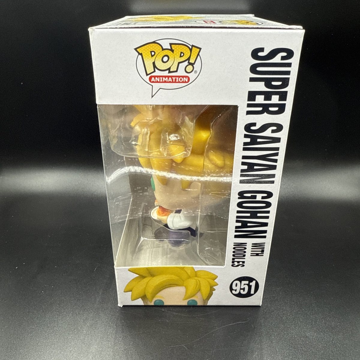 Funko Pop Dragon Ball Z Super Saiyan Gohan With Noodles #591