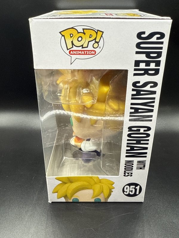 Funko Pop Dragon Ball Z Super Saiyan Gohan With Noodles #591