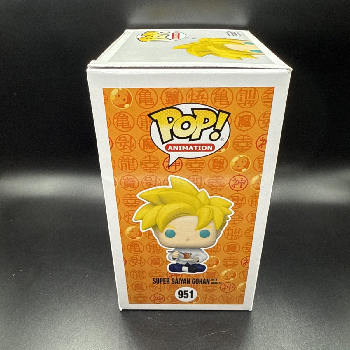 Funko Pop Dragon Ball Z Super Saiyan Gohan With Noodles #591
