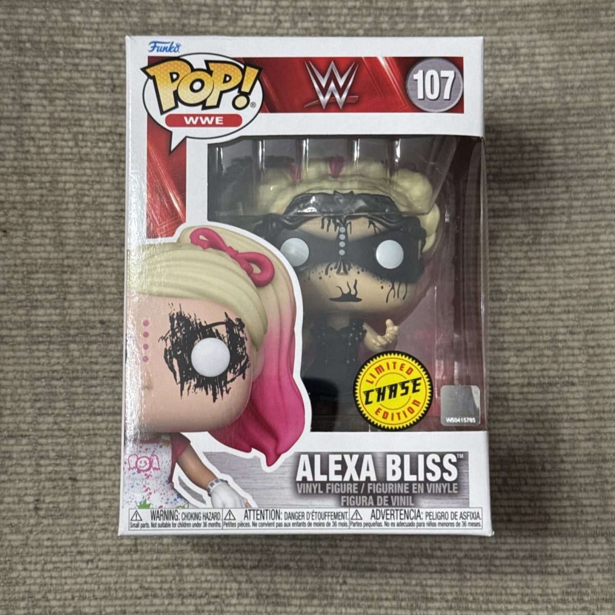 Funko Pop! Vinyl: WWE - Alexa Bliss (Chase) 107 W/protector