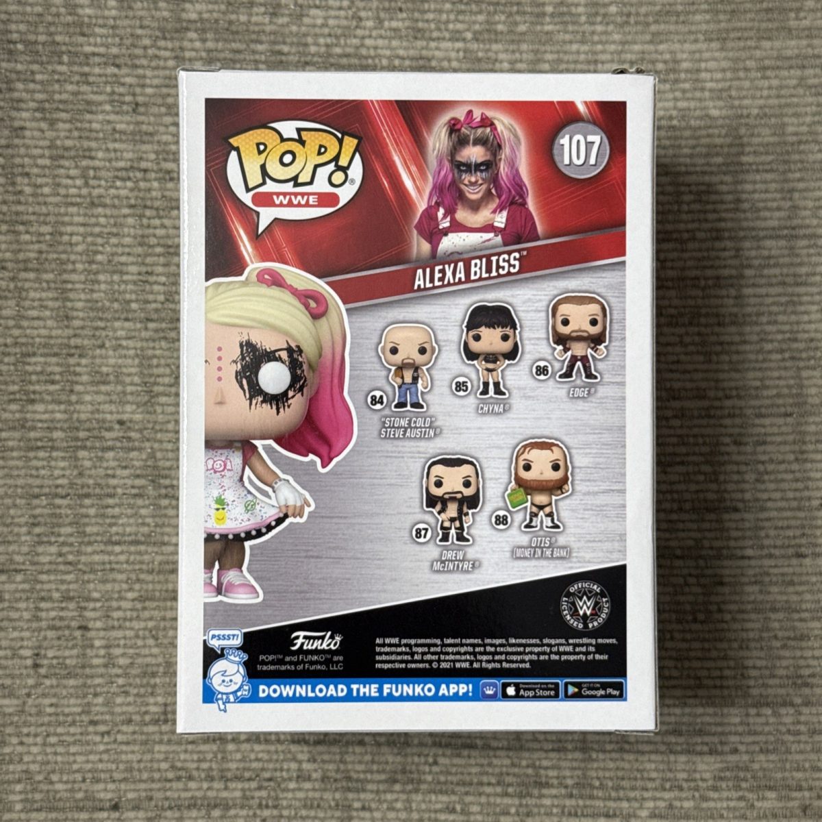 Funko Pop! Vinyl: WWE - Alexa Bliss (Chase) 107 W/protector