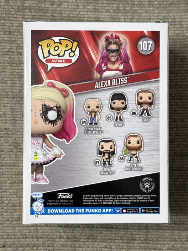 Funko Pop! Vinyl: WWE - Alexa Bliss (Chase) 107 W/protector