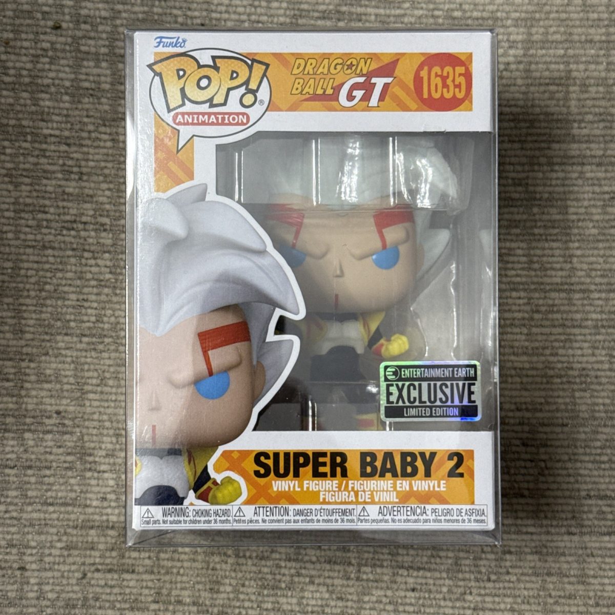 Funko Pop! Vinyl: Dragon Ball Super Baby 2 #1635 Entertainment Earth With Case