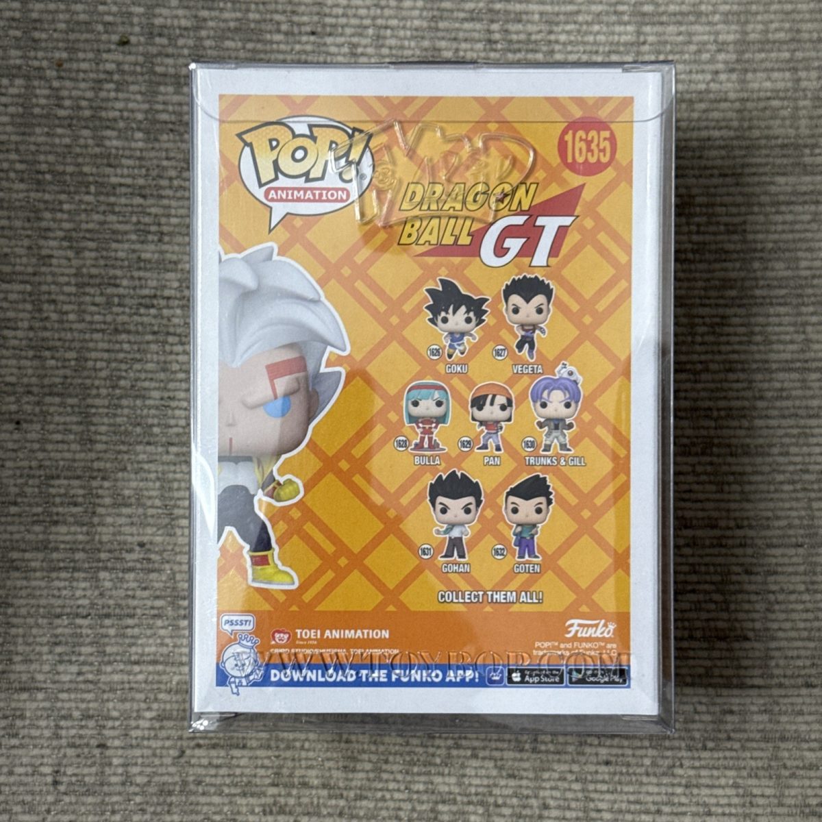 Funko Pop! Vinyl: Dragon Ball Super Baby 2 #1635 Entertainment Earth With Case