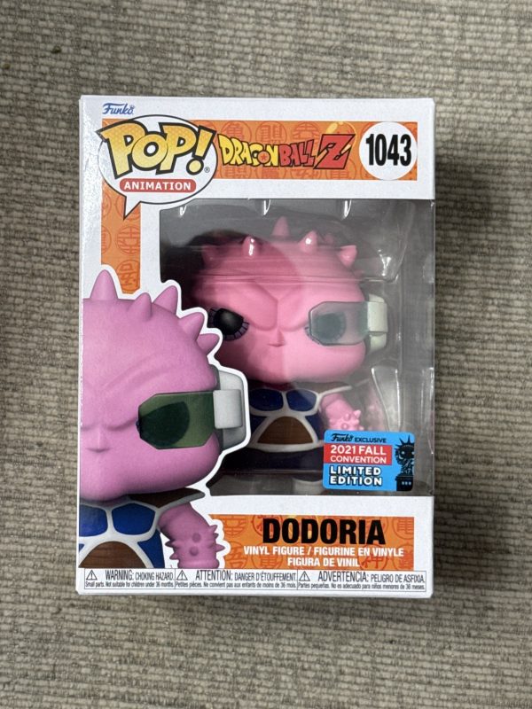 Funko Pop Dragon Ball Z Pop# 1043 Dodoria 2021 Fall Convention Limited Edition
