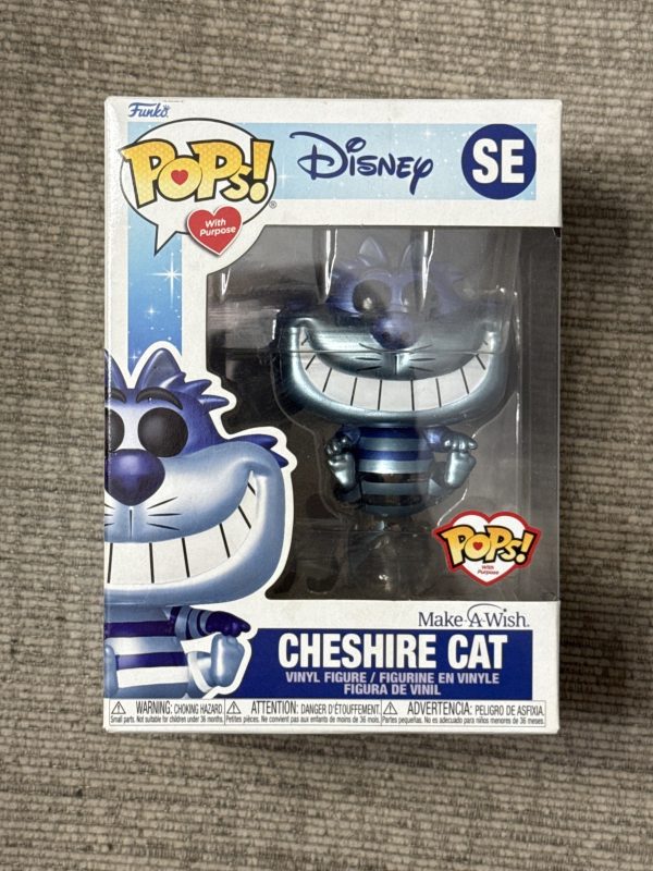 Funko Pop! Vinyl: Disney - Cheshire Cat (Metallic) SE Make-A-Wish