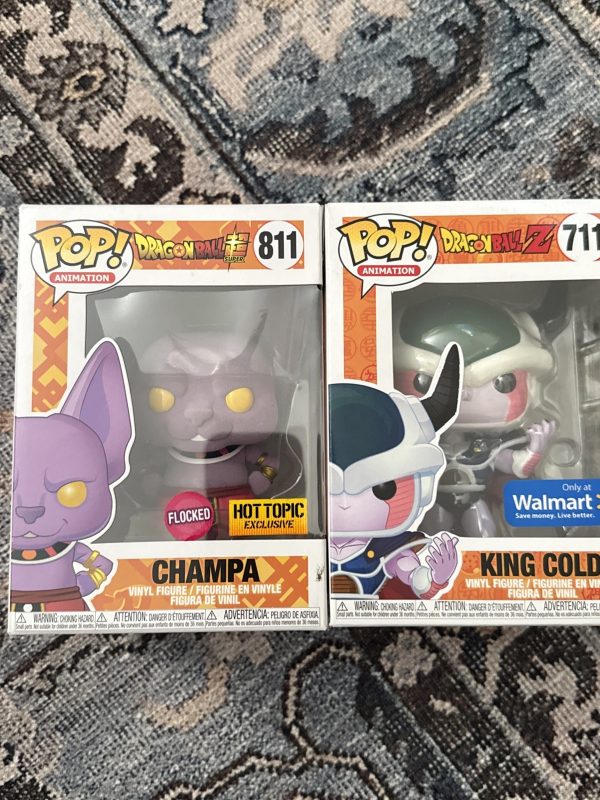 King Cold #711 And Champa #811 Funko Pop Set Dragonball Z - Image 1