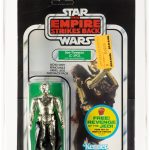 Vintage Star Wars - Kenner 1982 ESB - C-3P0 Removable Limbs - 48 Back-C - AFA 75