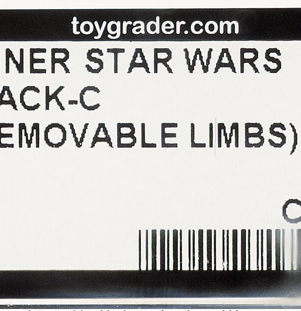 Vintage Star Wars - Kenner 1982 ESB - C-3P0 Removable Limbs - 48 Back-C - AFA 75