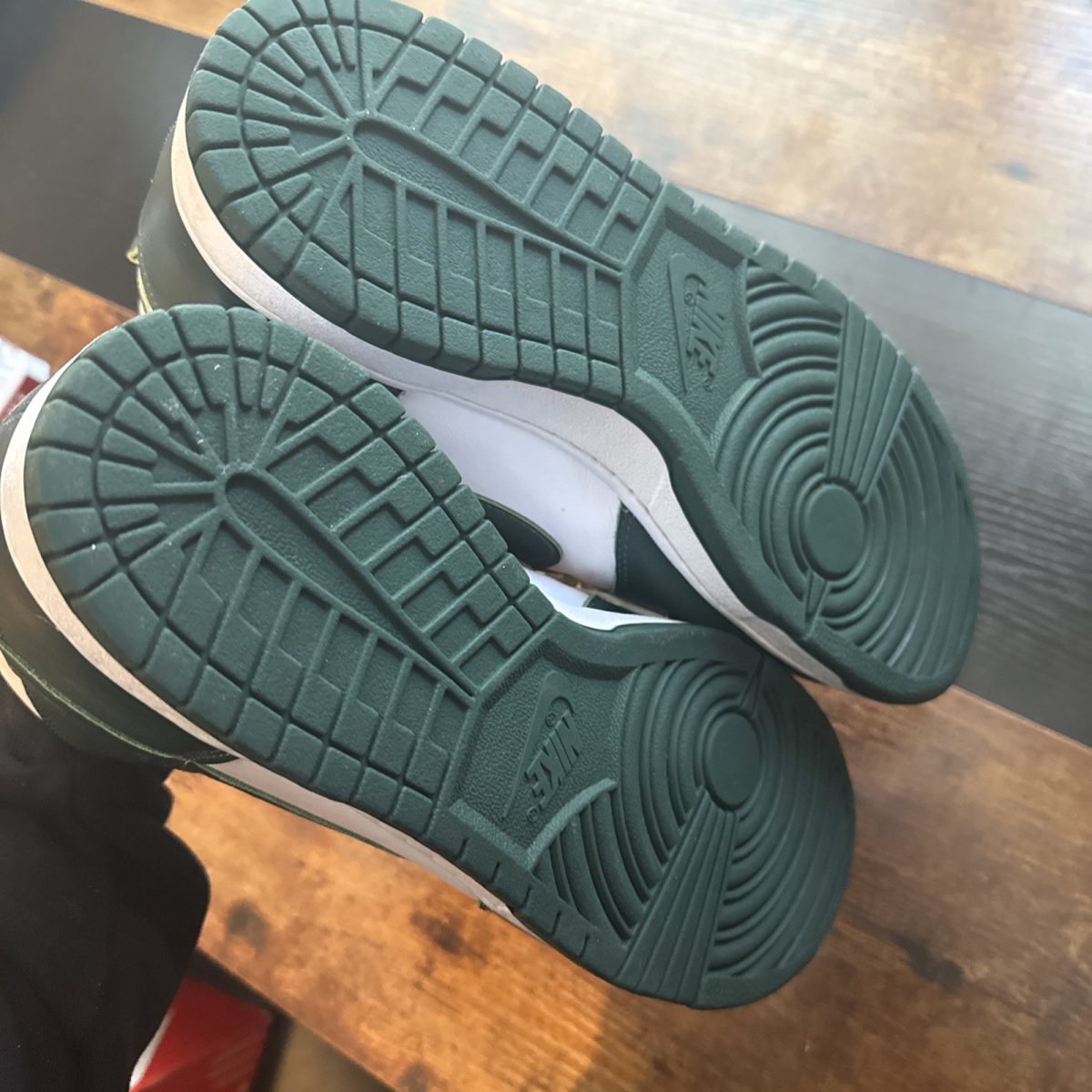 Size 12 - Nike Dunk SP High Spartan Green White Leather (CZ8149-100)