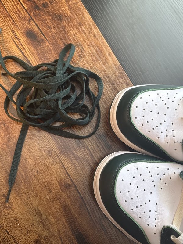 Size 12 - Nike Dunk SP High Spartan Green White Leather (CZ8149-100)