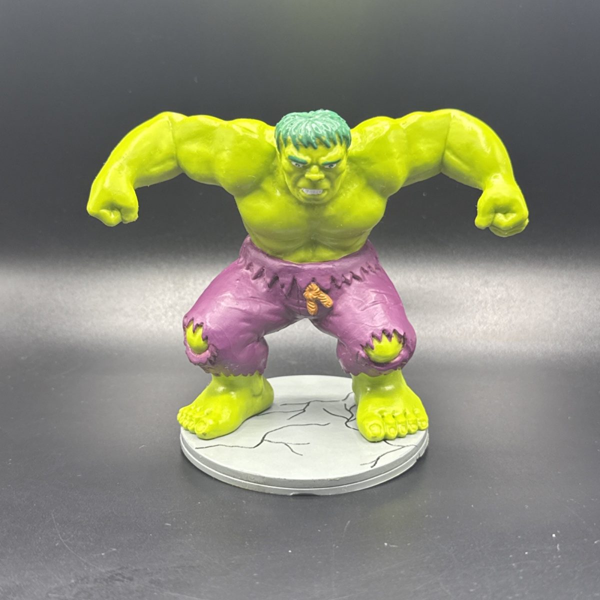 Vintage 1991 The Incredible Hulk PVC Figure Avengers 90s Marvel Hamilton Gifts