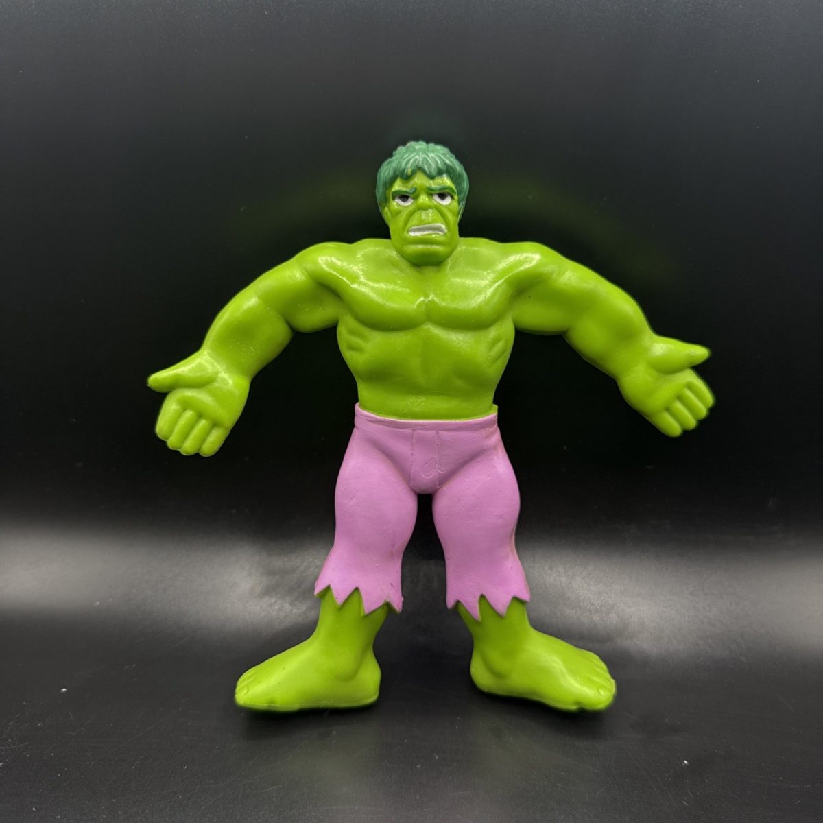 1989 Just Toys The Incredible Hulk Bendable Vintage Marvel Action Figure Mint