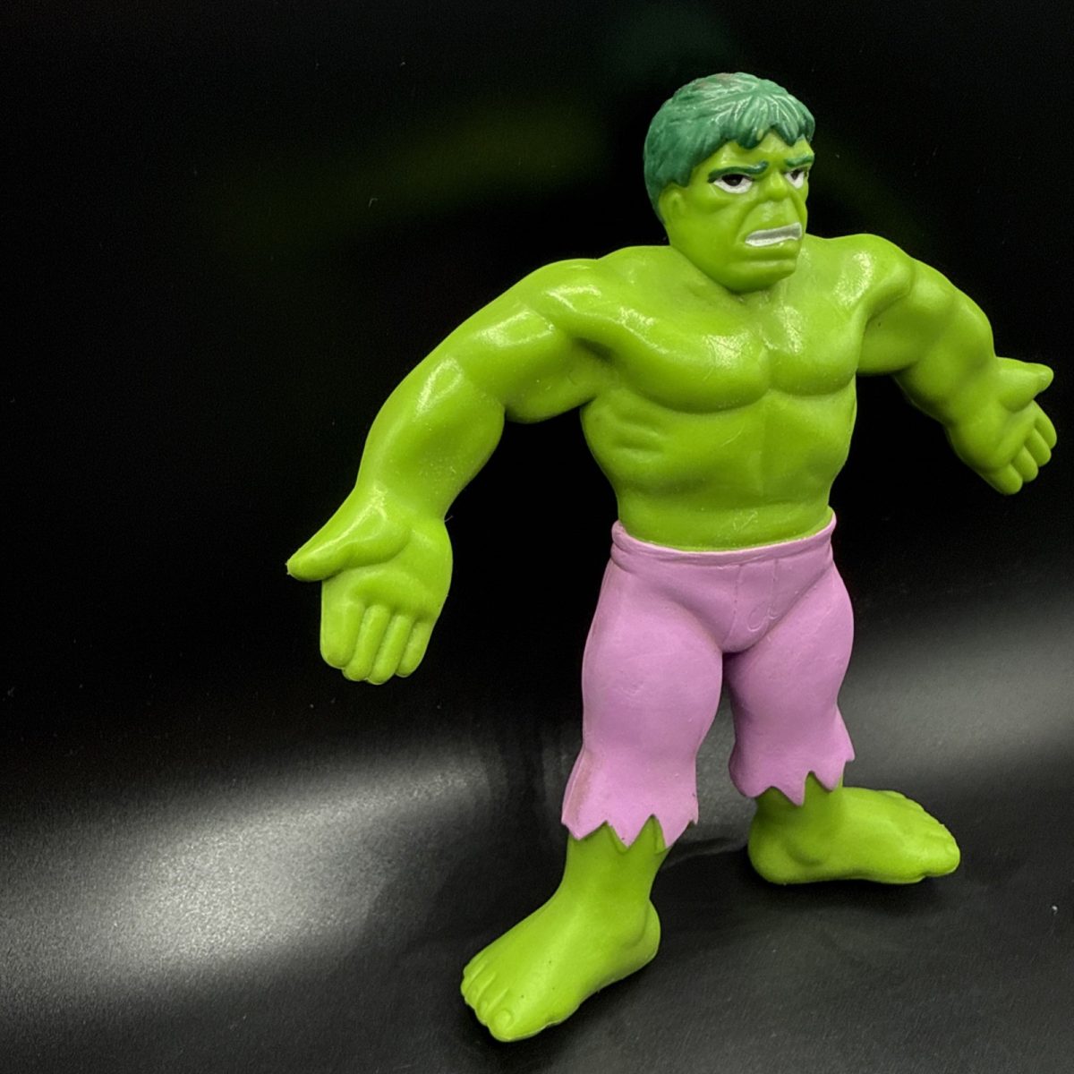 1989 Just Toys The Incredible Hulk Bendable Vintage Marvel Action Figure Mint