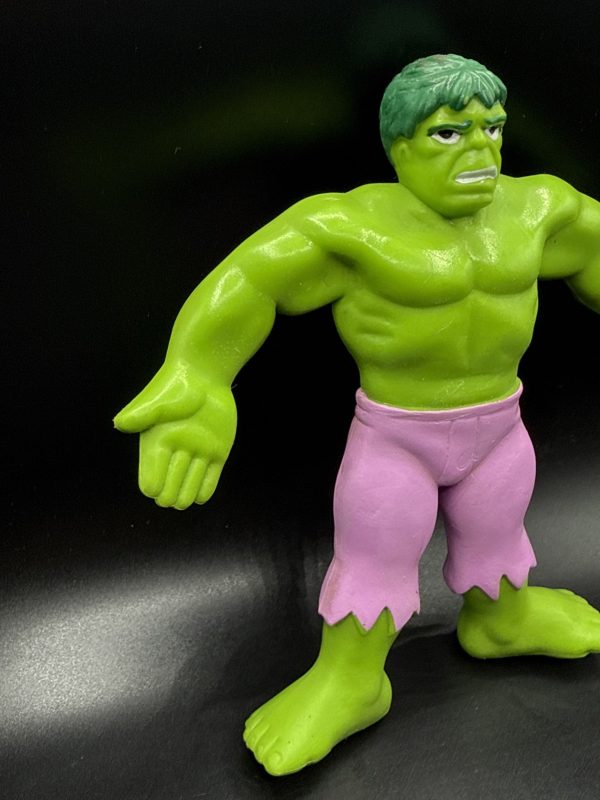1989 Just Toys The Incredible Hulk Bendable Vintage Marvel Action Figure Mint