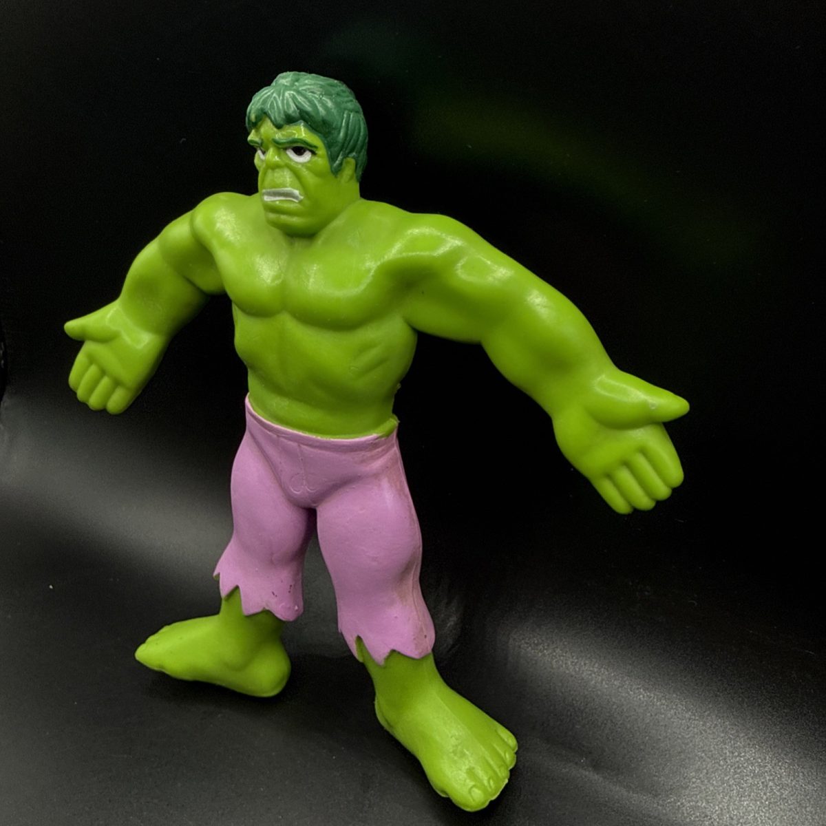 1989 Just Toys The Incredible Hulk Bendable Vintage Marvel Action Figure Mint