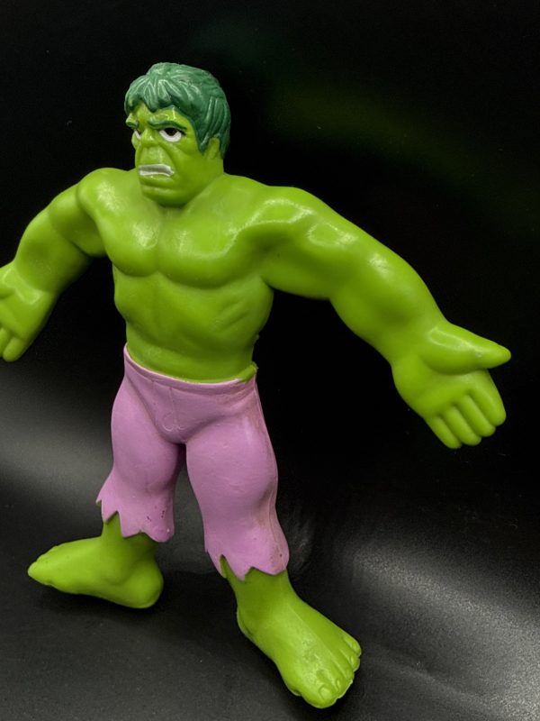 1989 Just Toys The Incredible Hulk Bendable Vintage Marvel Action Figure Mint