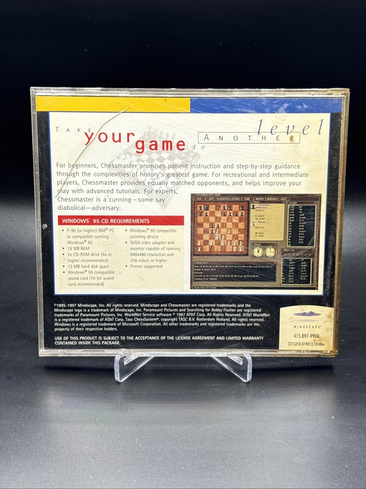 CHESSMASTER 5500 v1.1 1997 +1Clk Windows 11 10 8 7 Vista XP Install