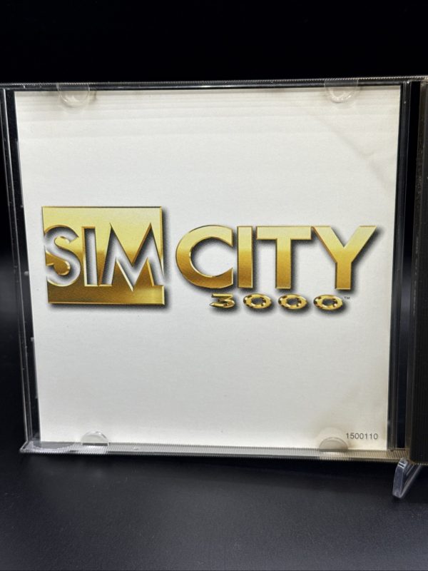 SimCity 3000 PC CD Rom - 1998 Vintage Computer Sim City Building Game CIB