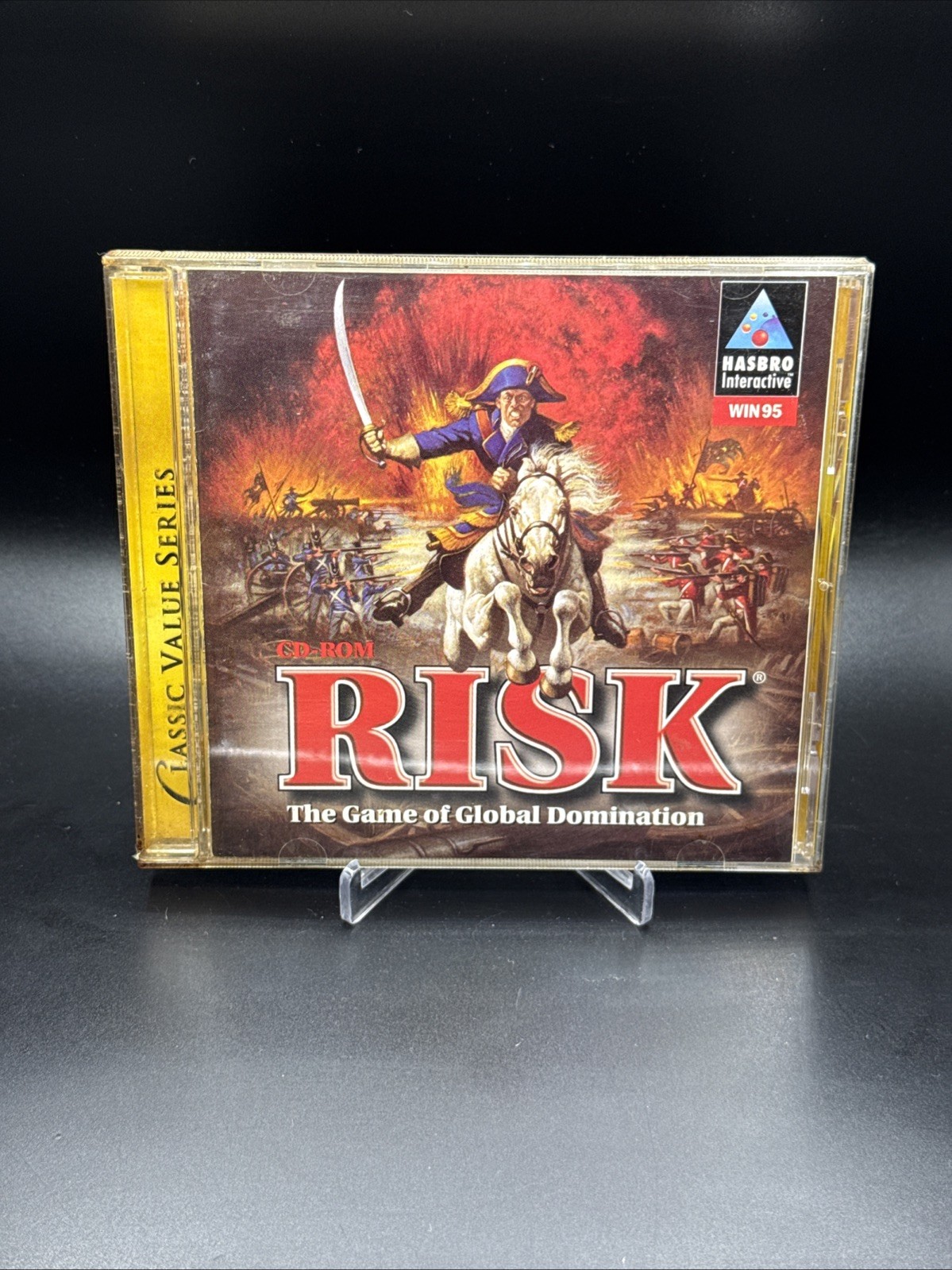 RISK: The Game Of Global Domination CD-ROM 1997 Hasbro Interactive WIN95