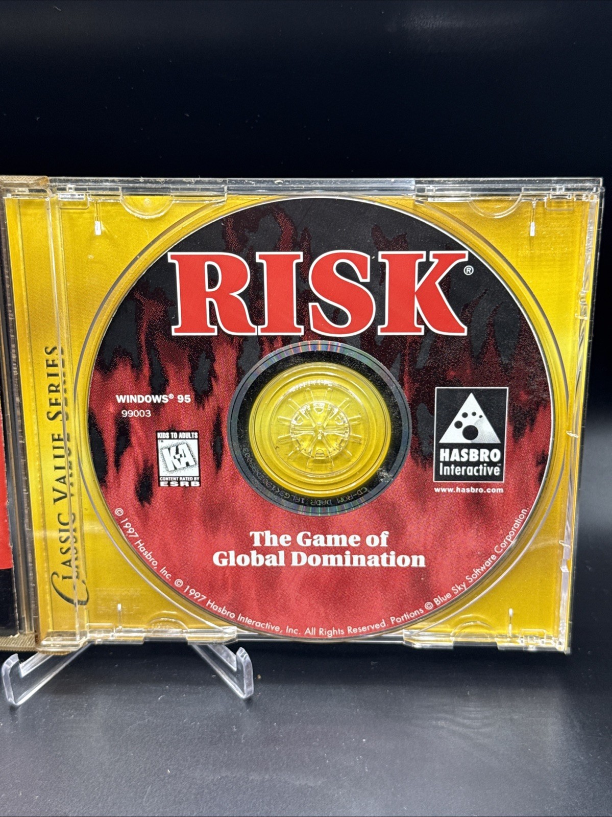 RISK: The Game Of Global Domination CD-ROM 1997 Hasbro Interactive WIN95