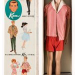 Vintage 1962 Mattel Ken Doll Barbie's Boyfriend Brunette #750 With Box