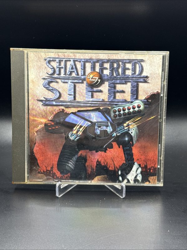Shattered Steel (PC, 1996) - Case with Art & Disc VINTAGE PC GAME G-VG Condition