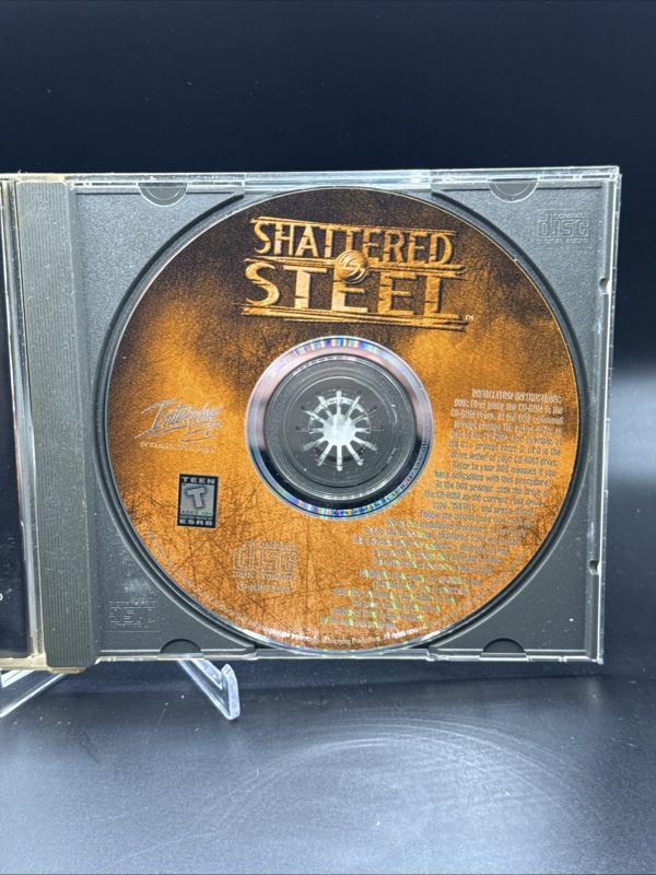 Shattered Steel (PC, 1996) - Case with Art & Disc VINTAGE PC GAME G-VG Condition