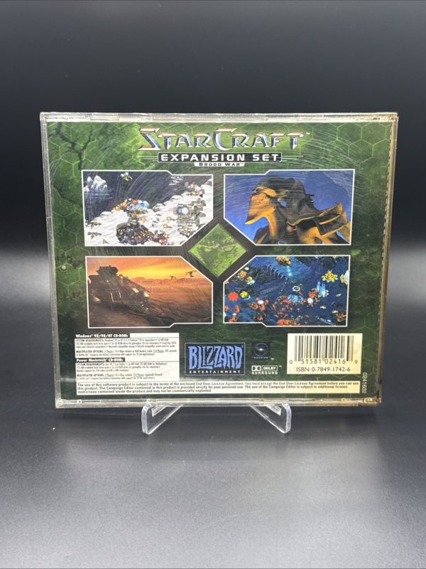 StarCraft & Brood War Expansion Set (PC, 1998)